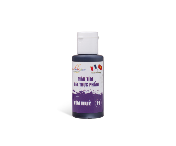 Màu Tím Huế Gel Thực Phẩm 28g